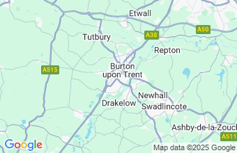 Map of Burton On Trent