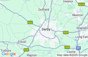Map of Derby