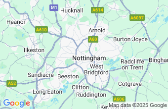 Map of Nottingham