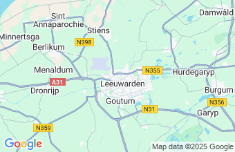 Map of Leeuwarden