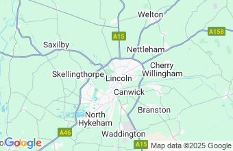 Map of Lincoln