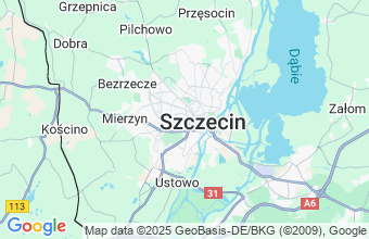 Map of Szczecin