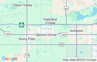 Map of Spruce Grove