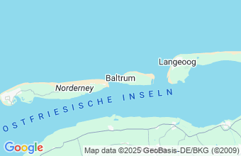 Map of Baltrum