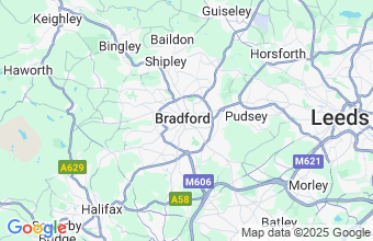 Map of Bradford