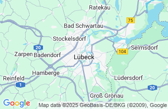 Map of Lubeck