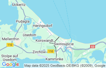 Map of Osteelheilbad Ahlbeck
