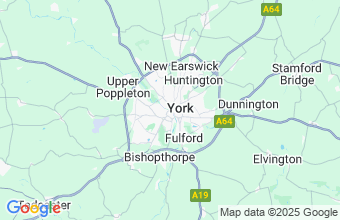Map of York - North Yorkshire