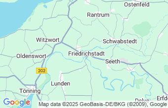 Map of Friedrichstadt