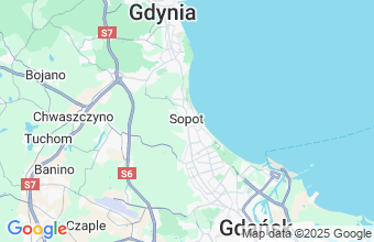 Map of Sopot