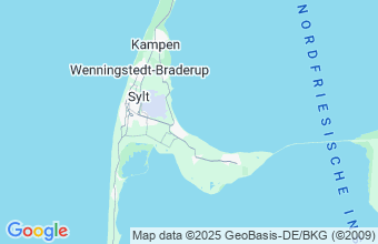 Map of Sylt/Keitum