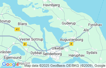 Map of Sonderborg