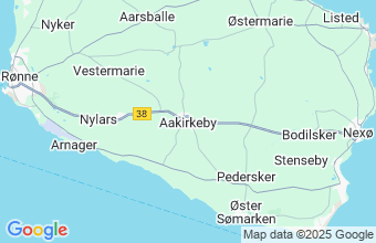 Map of Akirkeby