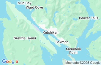 Map of Ketchikan