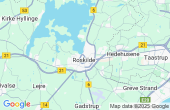 Map of Roskilde