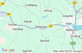 Map of Bredsten