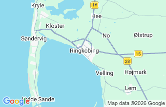 Map of Ringkobing