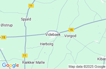 Map of Videbek
