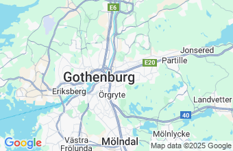 Map of Göteborg