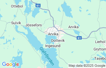 Map of Arvika