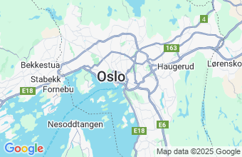 Map of Oslo