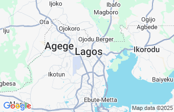 Map of Ikeja
