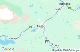 Map of Geilo