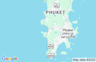 Map of Patong Beach