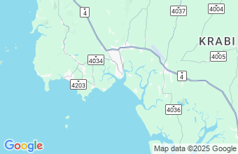 Map of Krabi